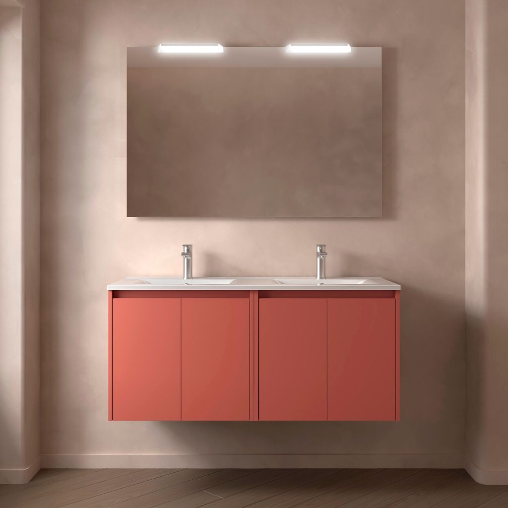 Noja Komplett-Set 1200 4 Türen Red Satin