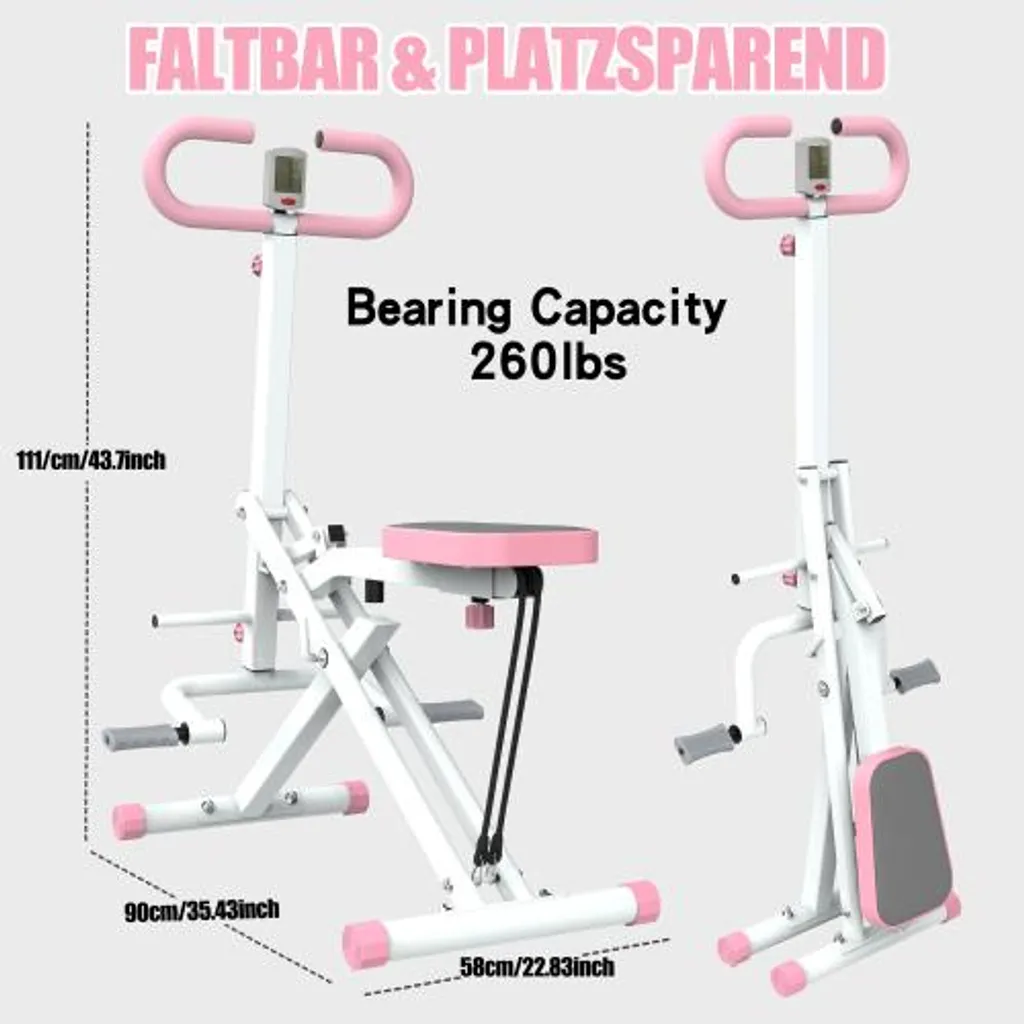 Squat Machine AIORBER Pliable à Résistance Variable pour la Maison - 7