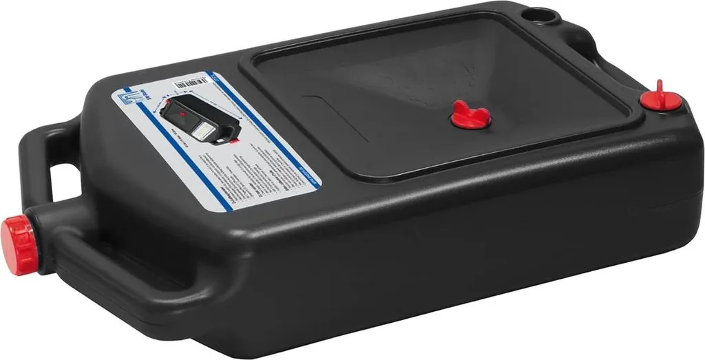 Bac de vidange plastique 8L pour huile moteur avec bec de versage