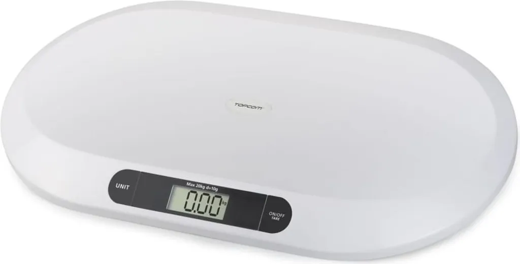 Balance Bébé Électronique Topcom WG-2490 Précise jusqu'à 20 Kilos
