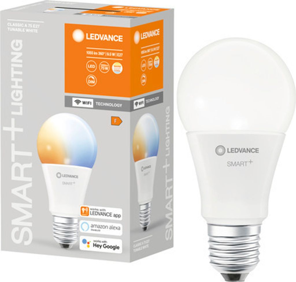Ledvance Smart WIFI LED žiarovka stmievateľná A75 E27/9,5W Obrázok produktu 
