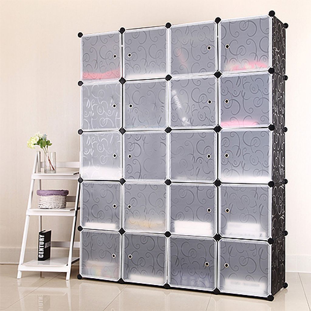 Kleiderschrank aus Kunststoff Modularer Kleiderschrank Produktbild 6