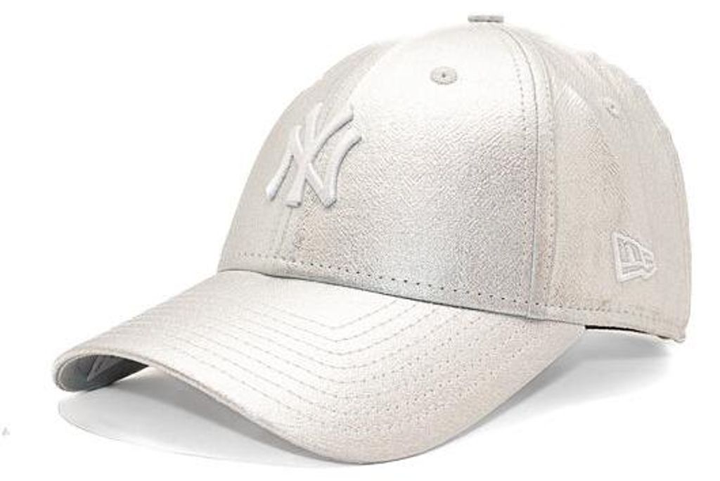 New Era Mlb Metallic 9forty New York Yankees Kappe Silber  Produktbild 