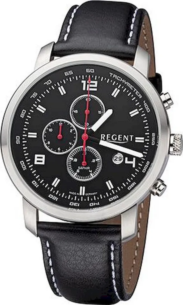 Regent montre Homme GM-2108 cadran classique et bracelet élégant acier