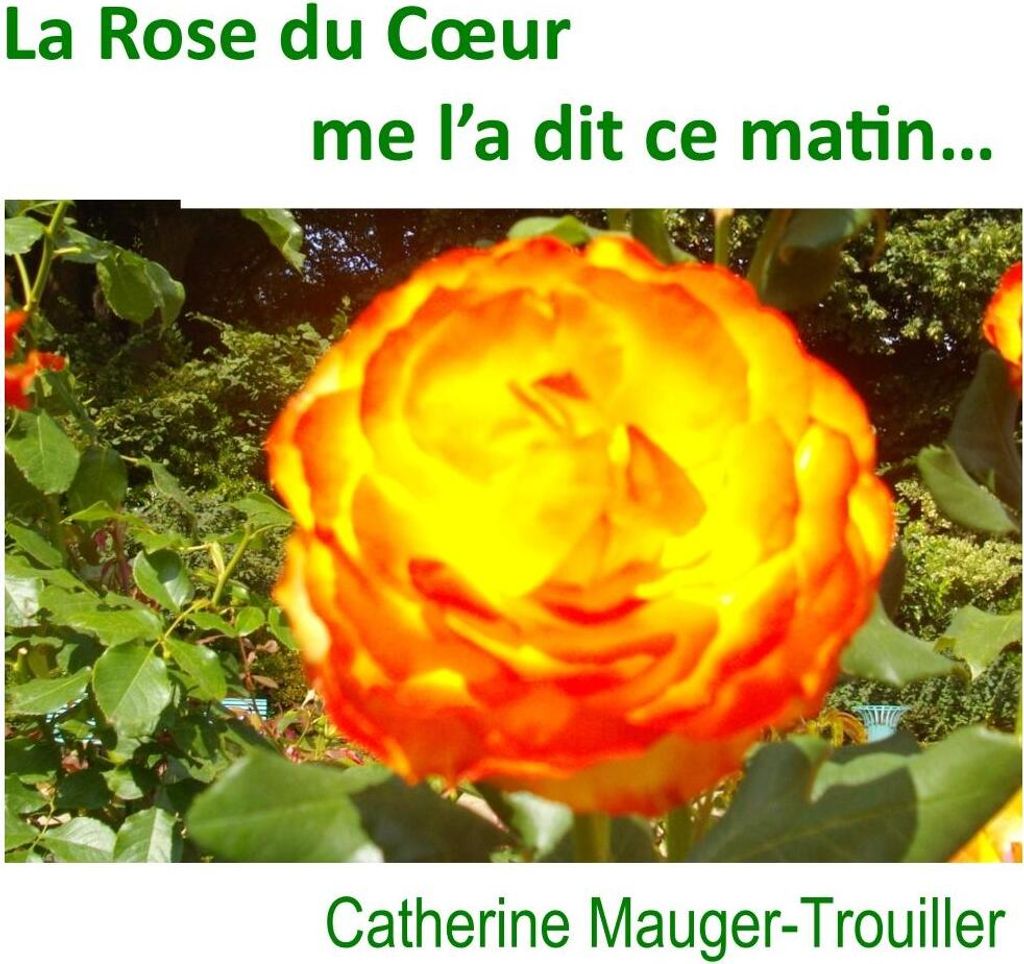 La Rose du Coeur me l'a dit ce matin...