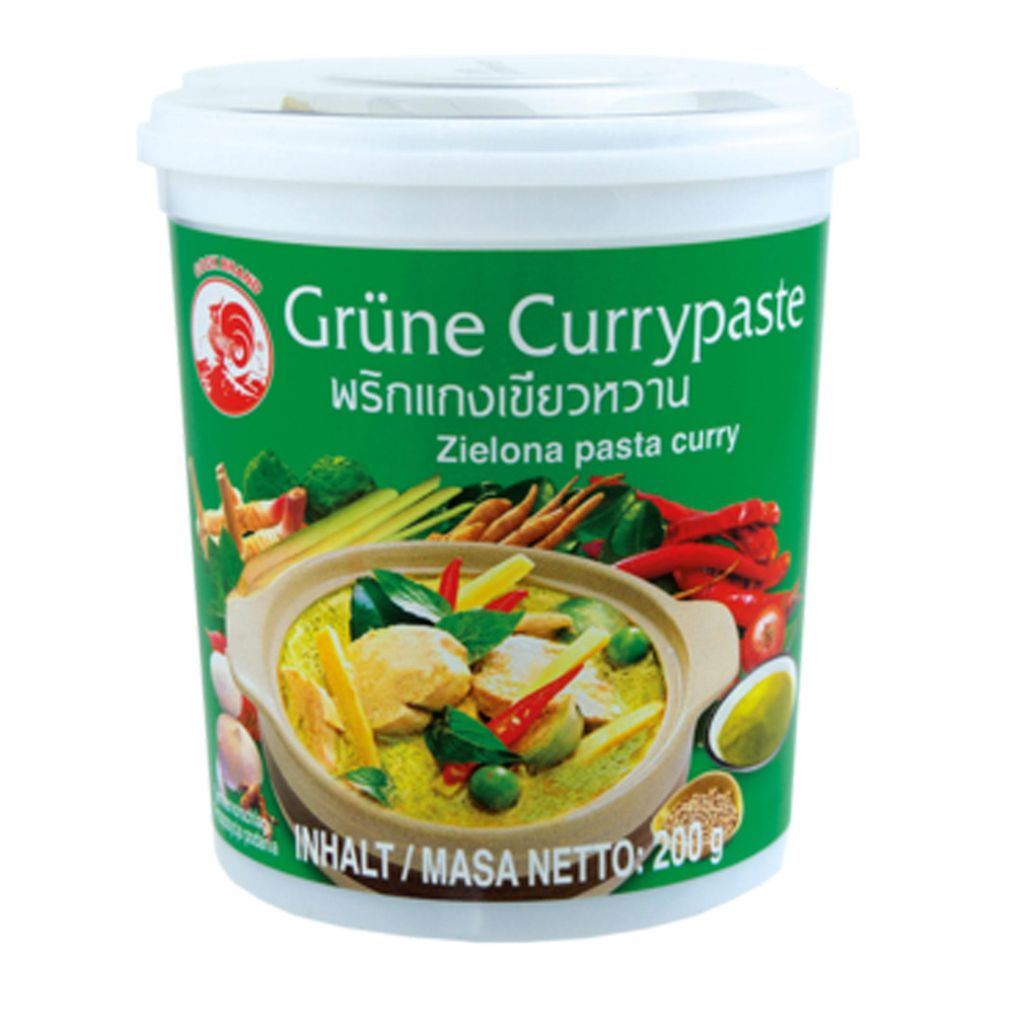 200g Cock Grüne Curry Paste Grünes Curry Green Curry Paste Produktbild 