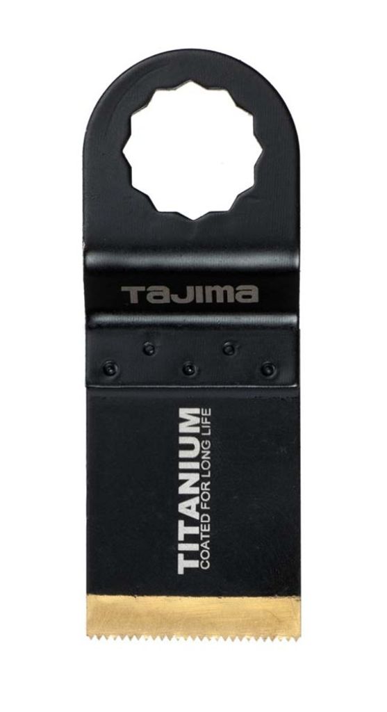 Tajima Säge-Zubehör Sägeblatt für Multitool Sternaufnahme 34 mm Titan-Bi-Metall