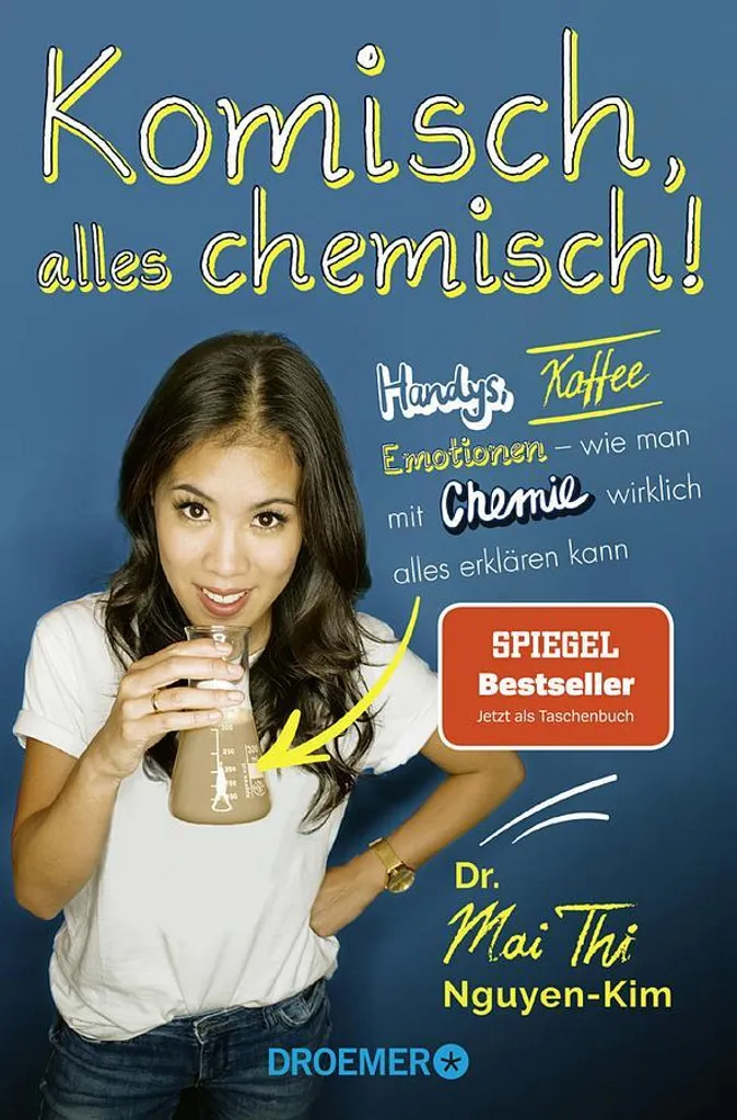 Livre Komisch alles chemisch par Mai Thi Nguyen-Kim vulgarisation chimie