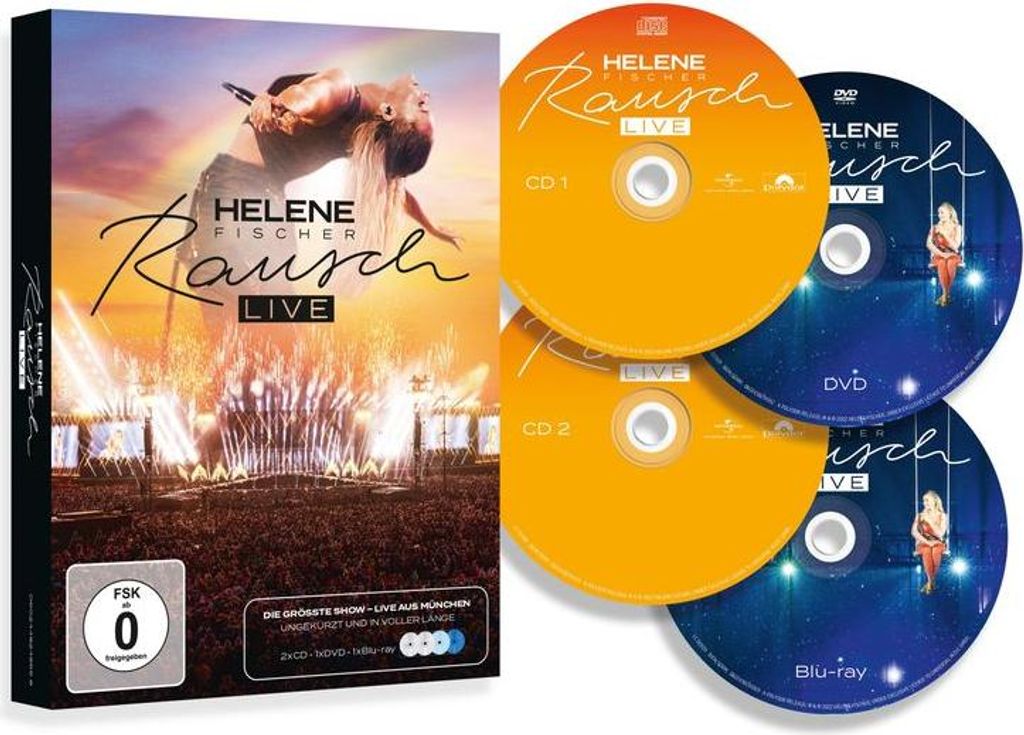 Rausch (Live) 2CD/DVD/BluRay