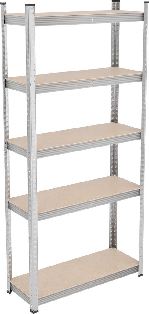 Étagère robuste Relaxdays, H x l x P : 168 x 80 x 30 cm, Image du produit 