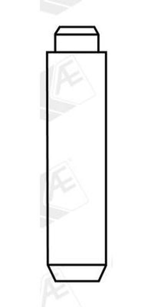 AE Ventilführung Ventilschaftführung VAG92364 für FIAT PANDA (169) 42,5mm Grauguss 7mm