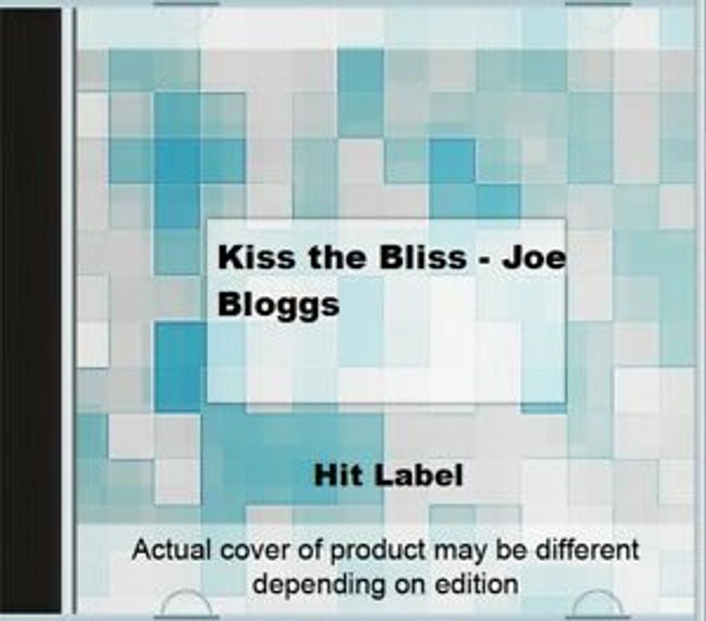 Kiss the Bliss - Joe Bloggs CD