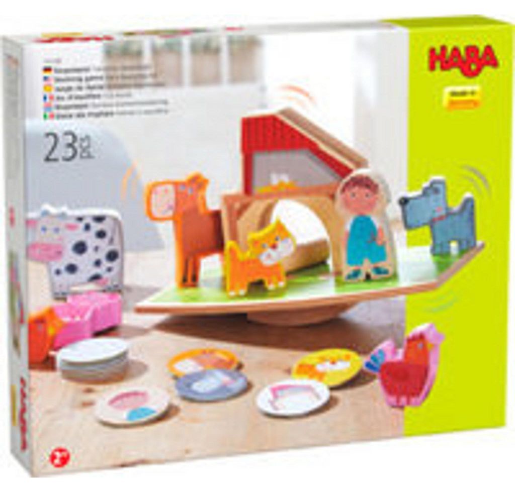 HABA Stacking Game Farm Balancing Act, Balance-Spiel, 2 Jahr(e)