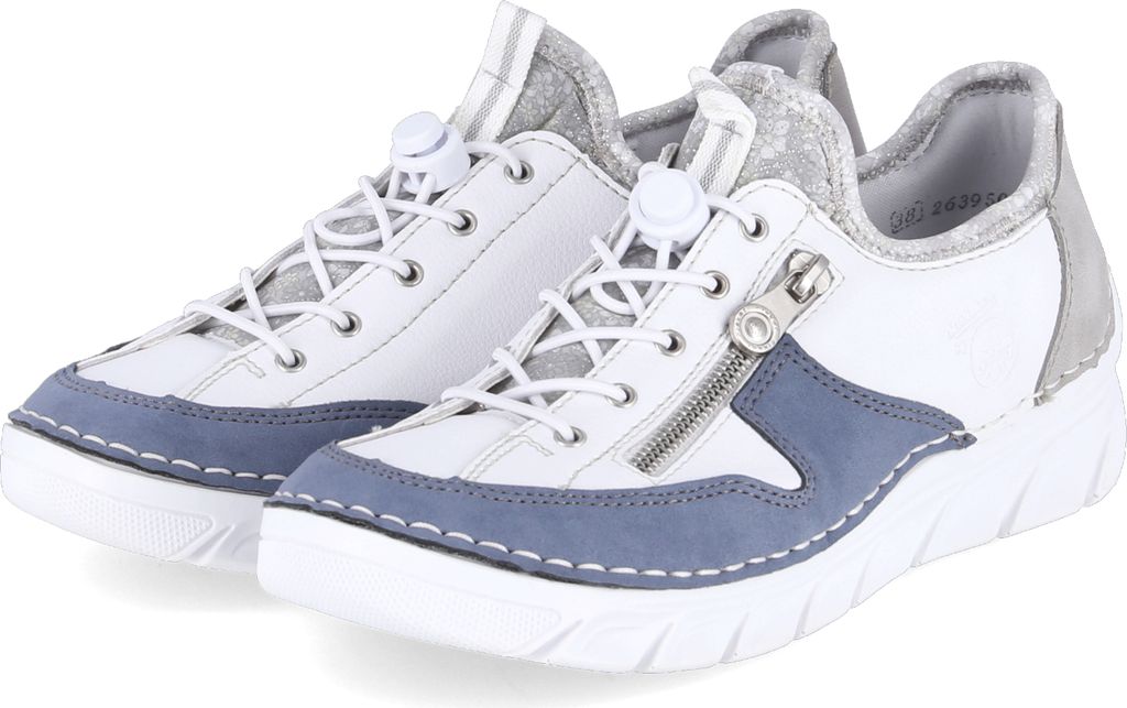 Halbschuhe, 221-011: Deutsch:42, Color:weiss-kombi Produktbild 
