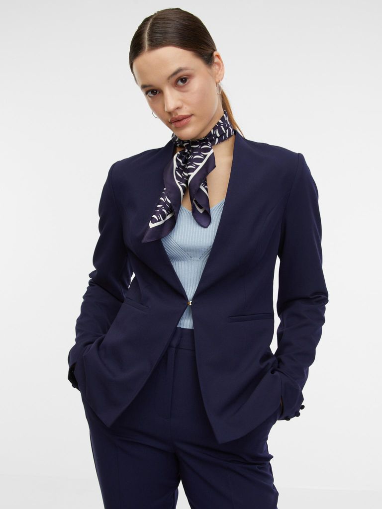 Orsay Dunkelblaue Damenjacke 1000136575000__34