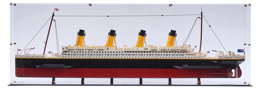 Blacked Brick : Vitrine pour le set LEGO® 10294 Creator Image du produit 