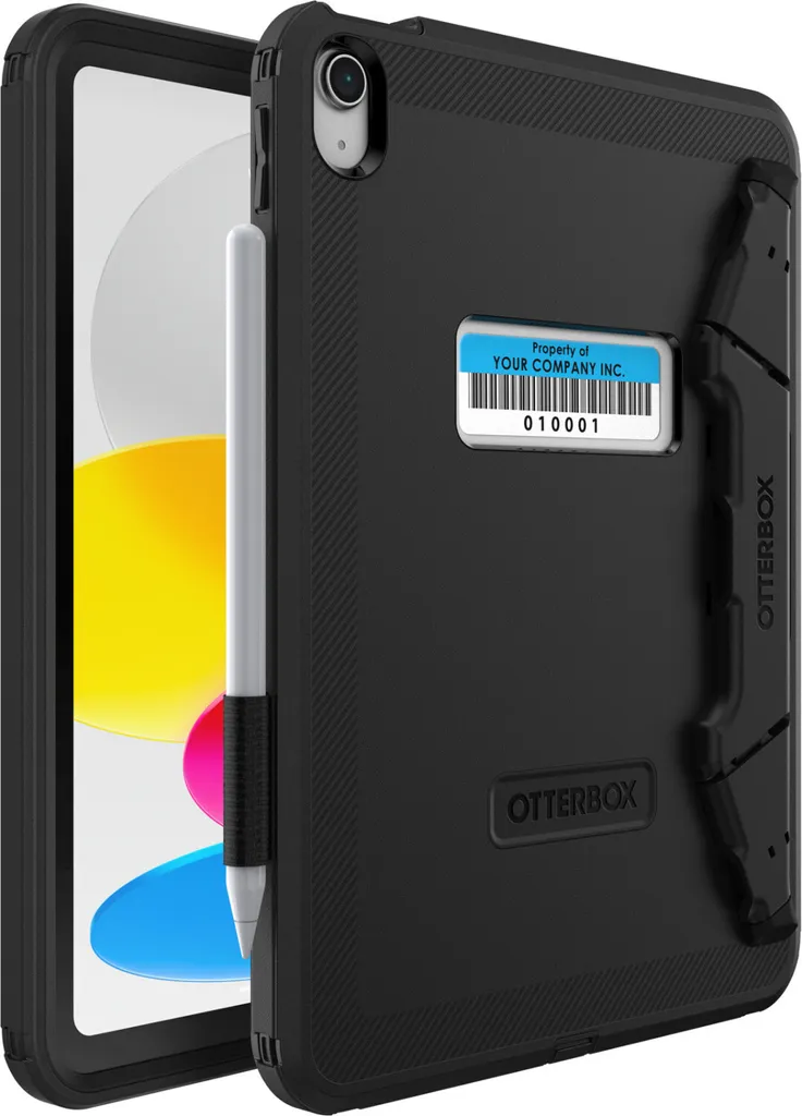 Coque Antichoc iPad 10ème Génération Norme Militaire OtterBox Noir