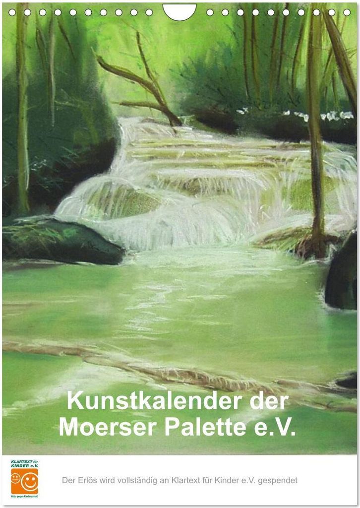 Kunstkalender der Moerser Palette e.V. (Wandkalender 2026 DIN A4 hoch), CALVENDO Monatskalender