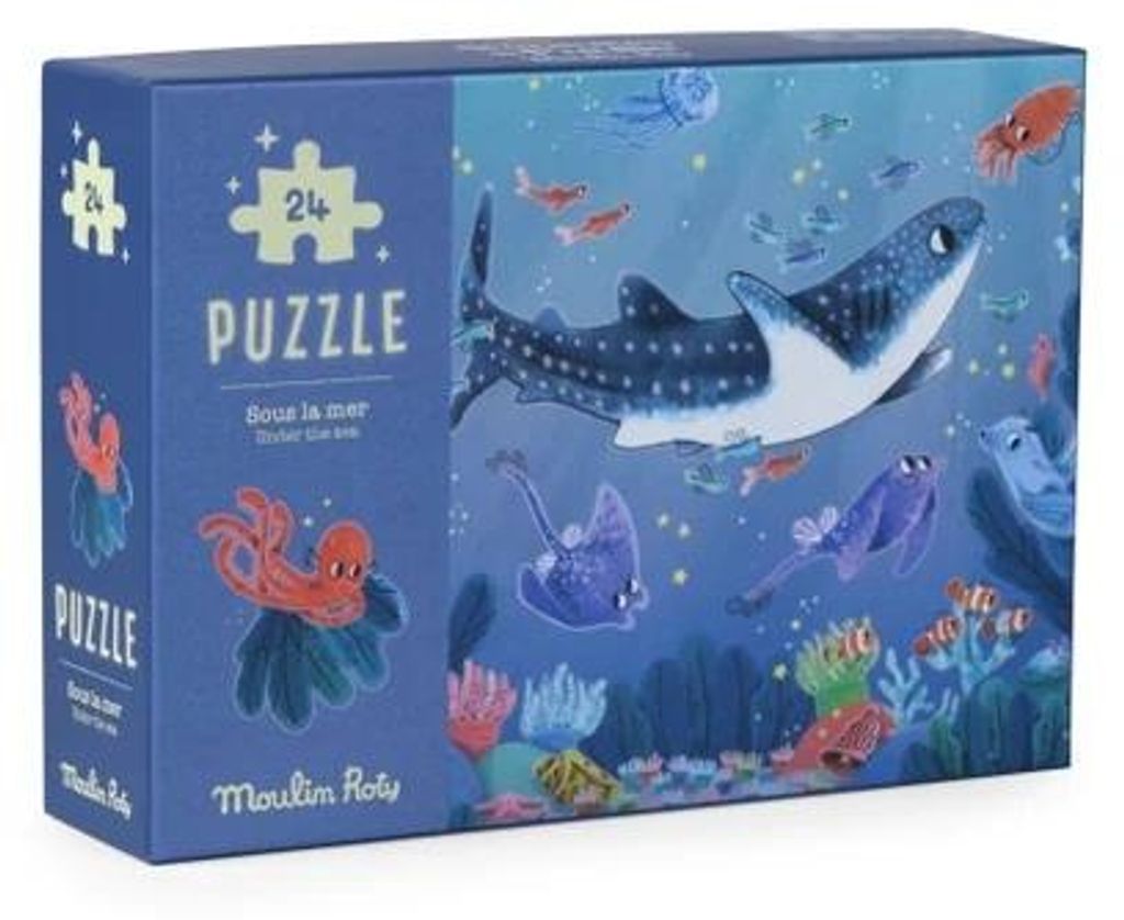 Leuchtendes Unterwasser-Puzzle - Paulies Abenteuer, Moulin Roty