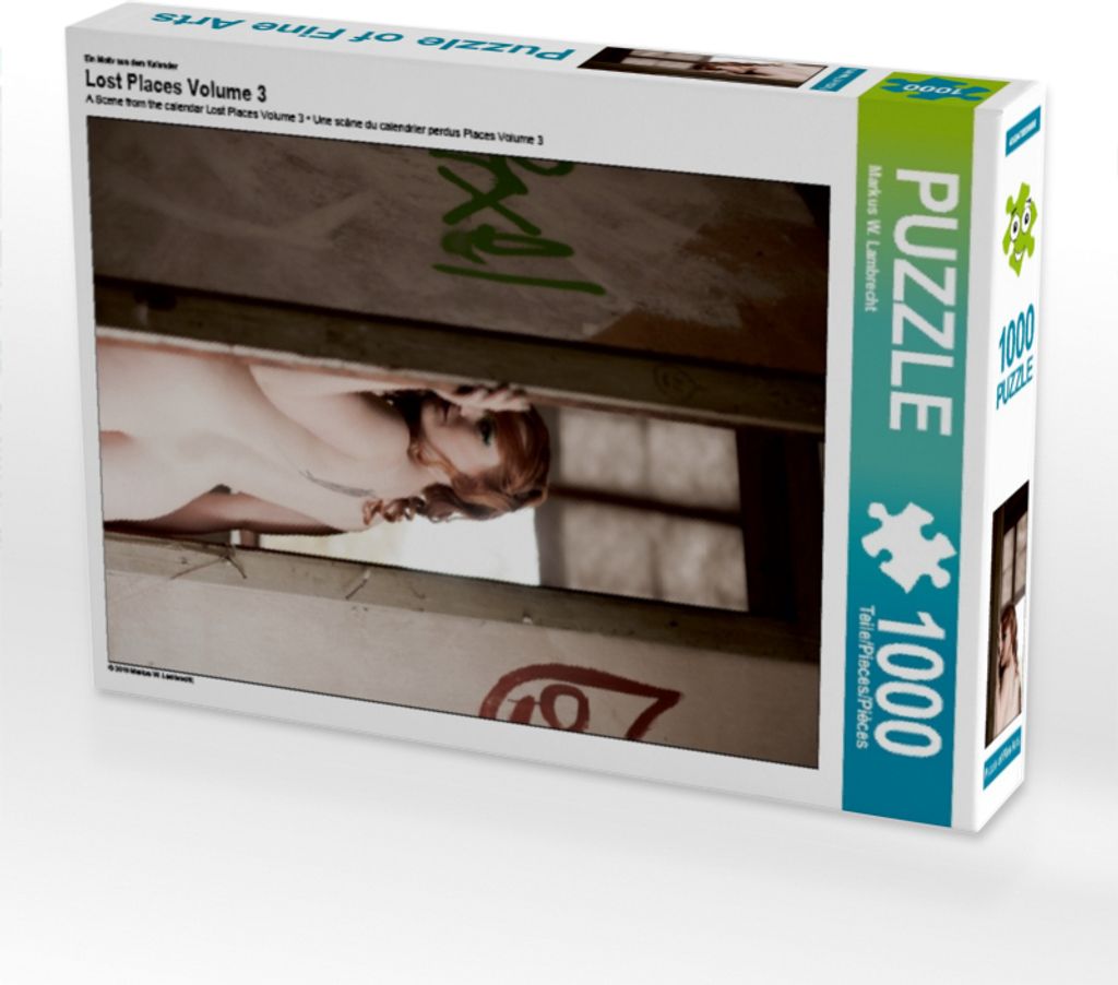 CALVENDO Puzzle Ein Motiv aus dem Kalender Lost Places Volume 3 1000 Teile Puzzle hoch | 1000 Teile Lege-Größe 64x48cm Foto-Puzzle für glücklic...