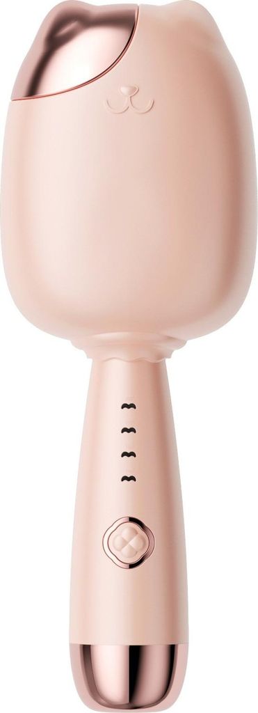 INF 32mm Katzenpfote Lockenstab für müheloses Styling, Wellen, 2-teilig Rosa