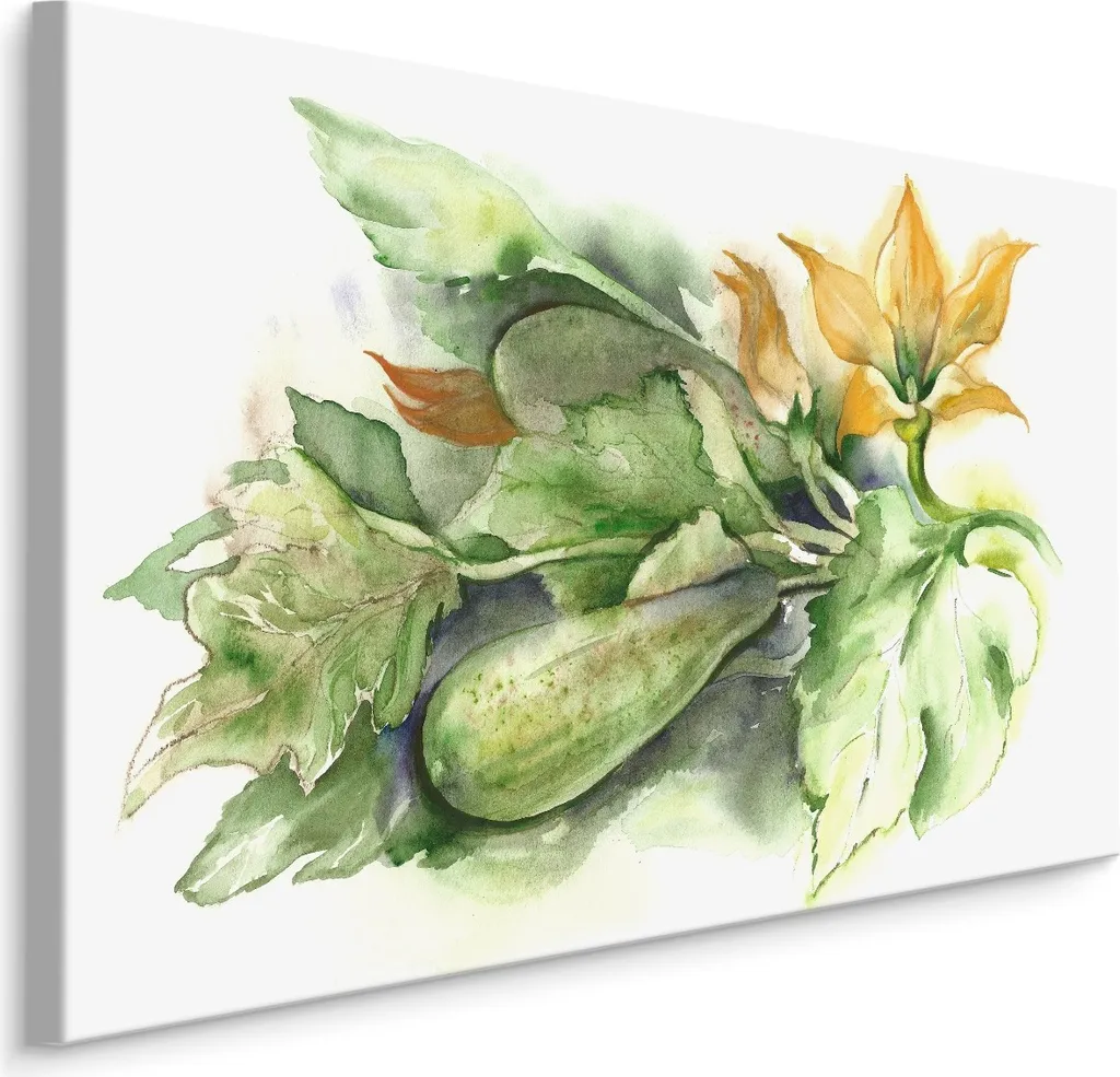 Tela SCREEN PICTURE 70x50 XXL - Stampa d'Arte Verdure Alta Risoluzione