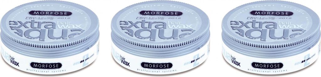 Extra Aqua Gelwax / Weiß / Kaugummiduft 3x175 ml Produktbild 