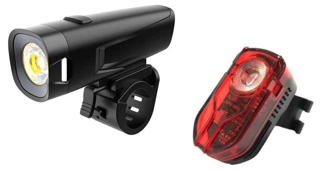 Duo Éclairage Vélo LED USB : Ne plus être Invisible la Nuit à Vélo