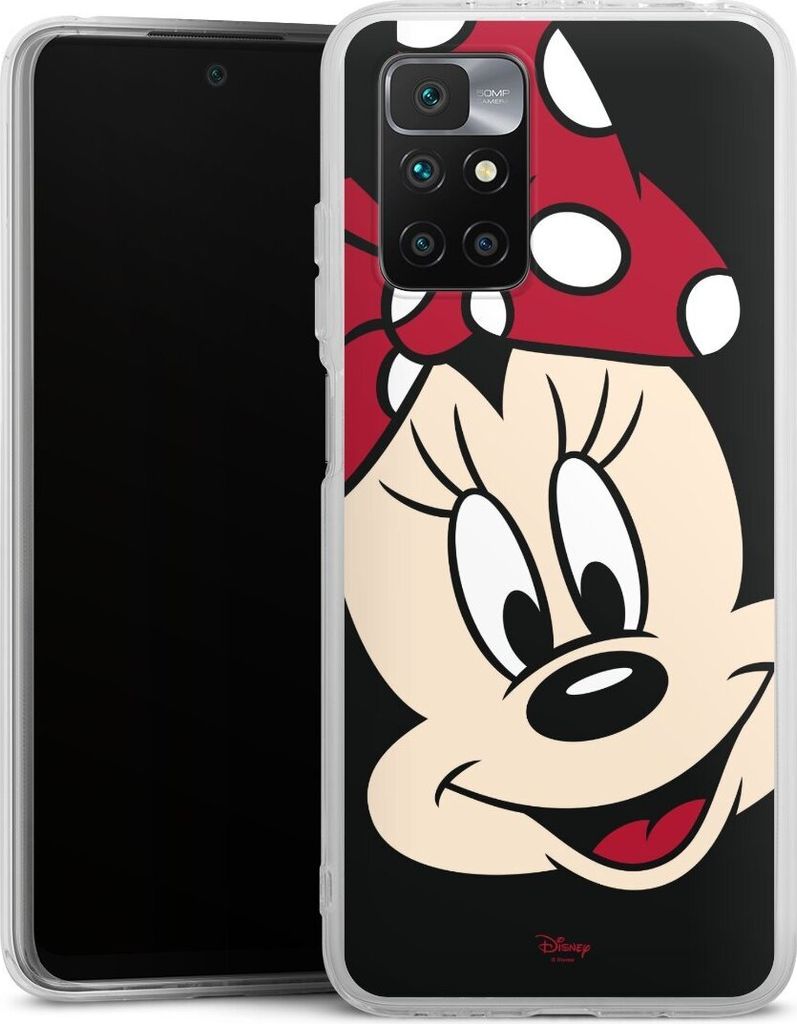 DeinDesign Handyhülle für Xiaomi Redmi 10 Silikon Hülle Case Smartphone Schutzhülle Disney Minnie Mouse Offizielles Lizenzprodukt