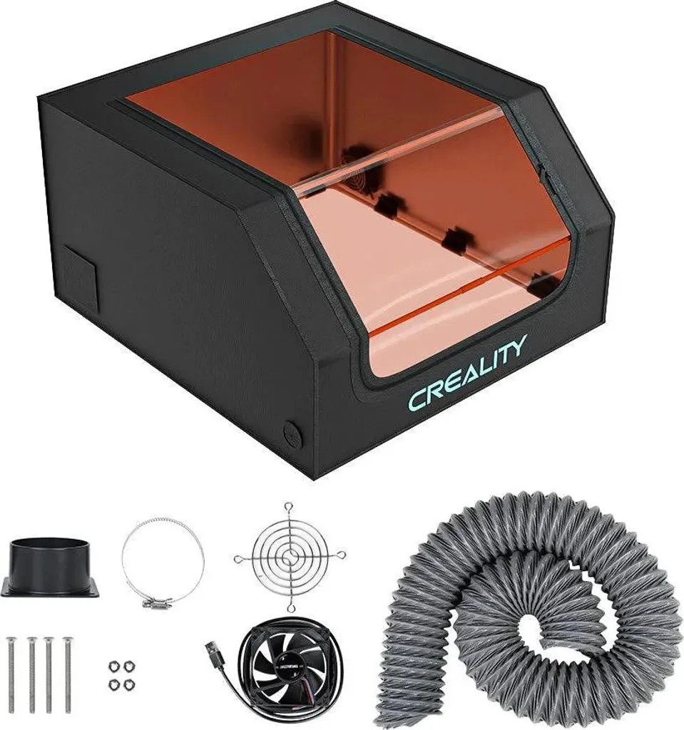 Caisson pour machine à graver Creality - Protection anti-fumée et UV