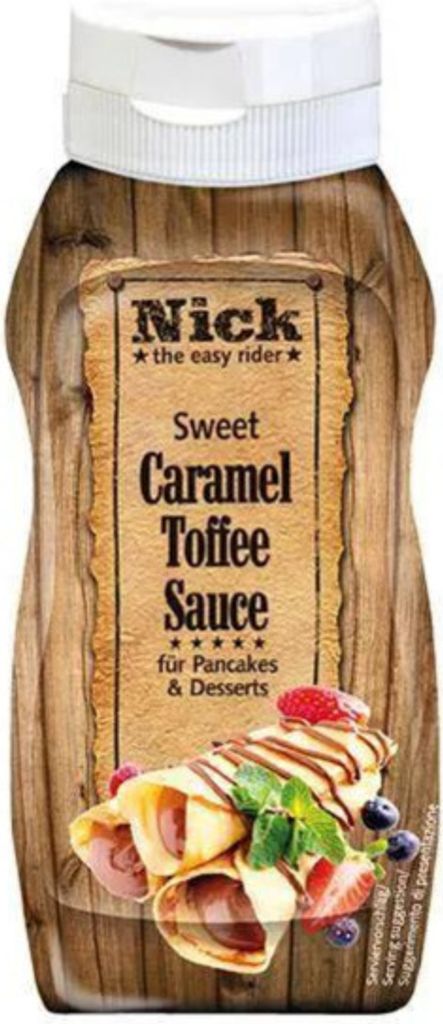 Sweet Caramel Toffee Sauce from Nick, 250g Produktbild 