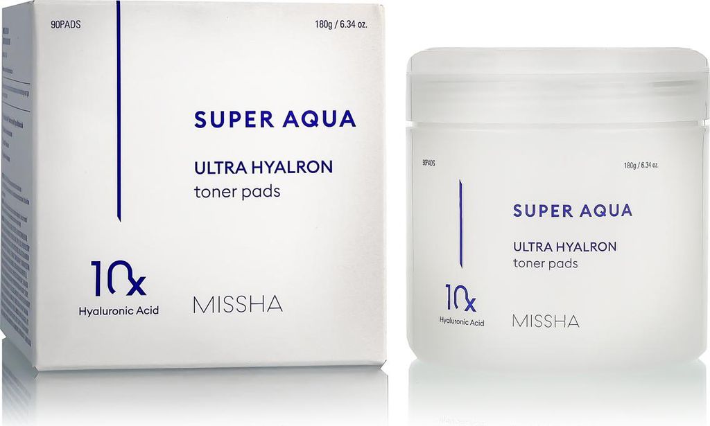 MISSHA Super Aqua Ultra Hyaluron Toner, verpakking met 90 Productafbeelding 