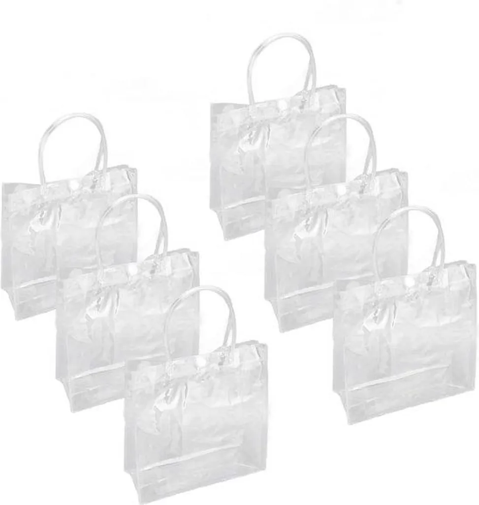 Sacs cadeaux transparents PVC : Fini les emballages qui se déchirent