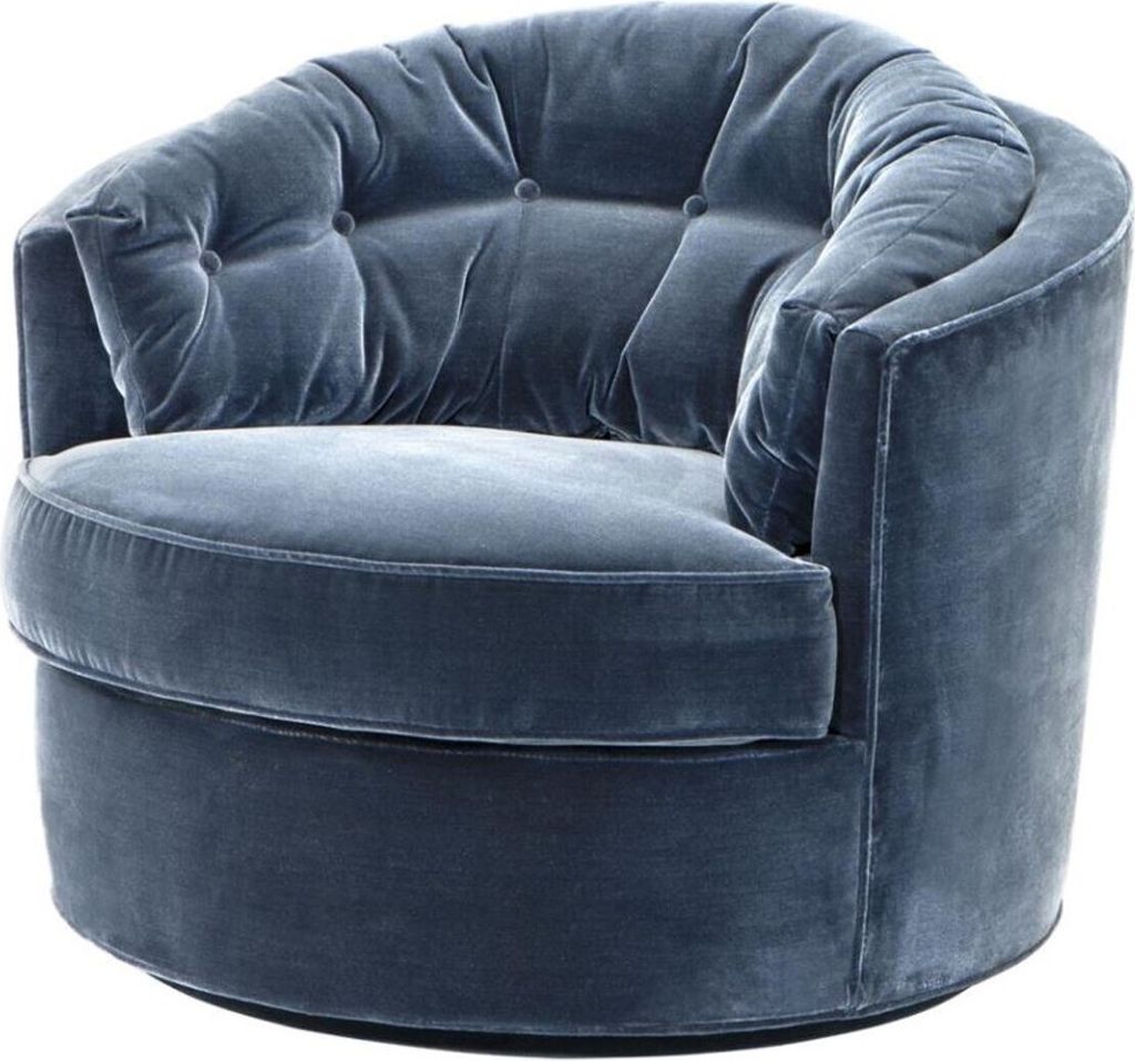 Casa Padrino Designer Sessel - Luxus Drehsessel