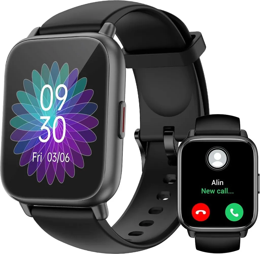 Orologio Smartwatch Elegante HD: Monitoraggio Salute Donna e Uomo