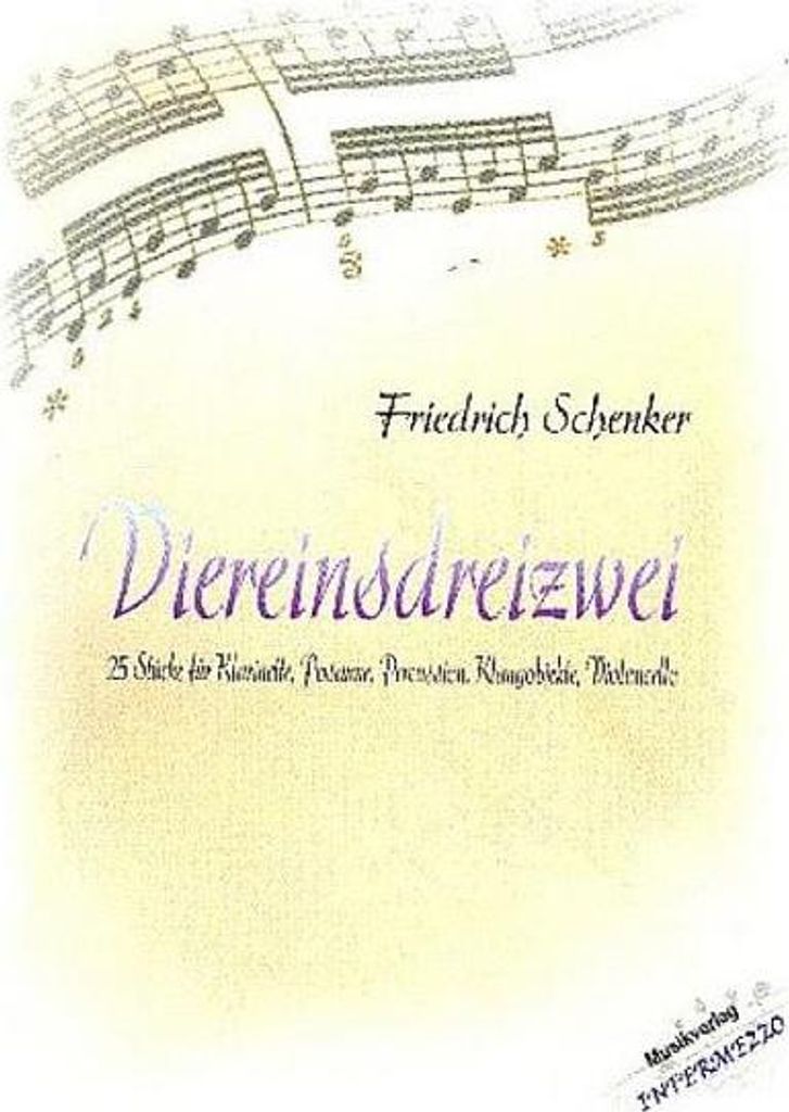 Viereinsdreizweifür Klarinette, Posaune, Klangobjekte, Percussion und Violoncello