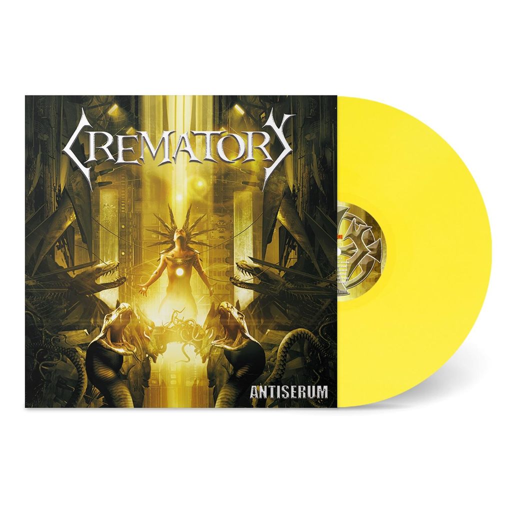 CREMATORY - Antiserum - LP VIAL IRONY YELLOW VINYL