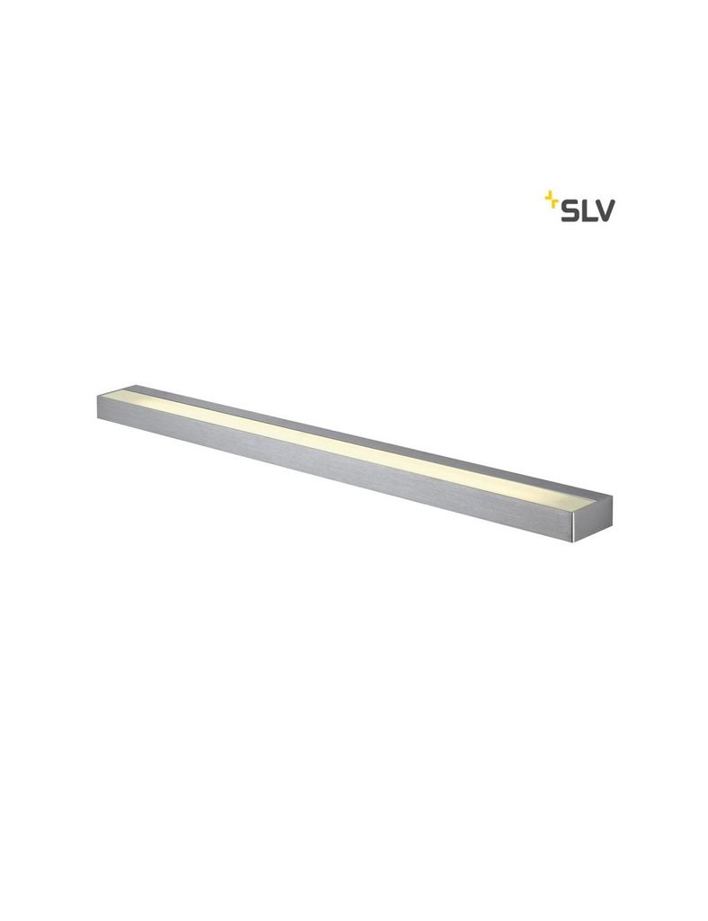 SLV 151796 SEDO 21 LED Wandleuchte eckig alu-brushed Glas satiniert 3000K