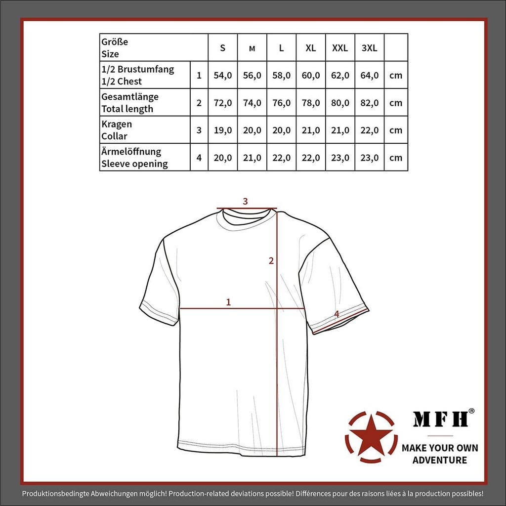 MFH US T-Shirt halbarm urban Gr.XL Produktbild 