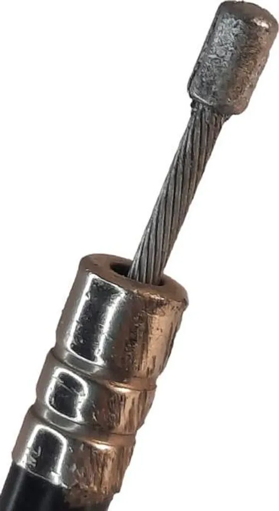 Câble de gaz MZ ES 250/2 Trophy gaine noire avec câble acier renforcé