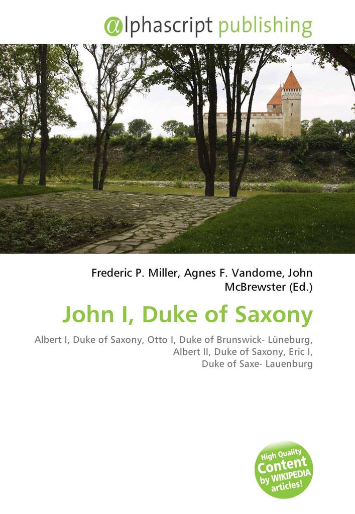 John I, Duke of Saxony