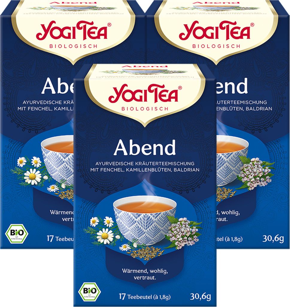 3 x  YOGI TEA Abend | 3 x 30,6g Produktbild 