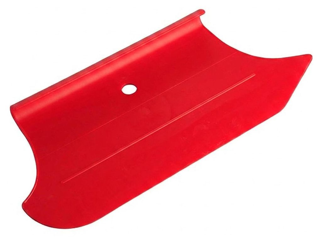 Tapetenandrückspachtel 280mm rot, ergonomisch für Produktbild 