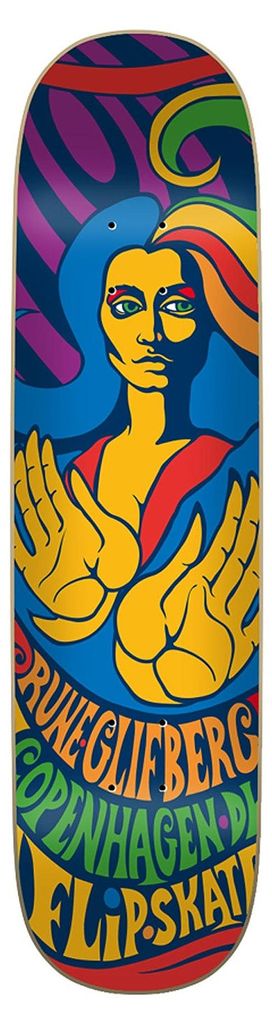 Flip Mother Earth Glifberg 8.6" Skateboard Deck