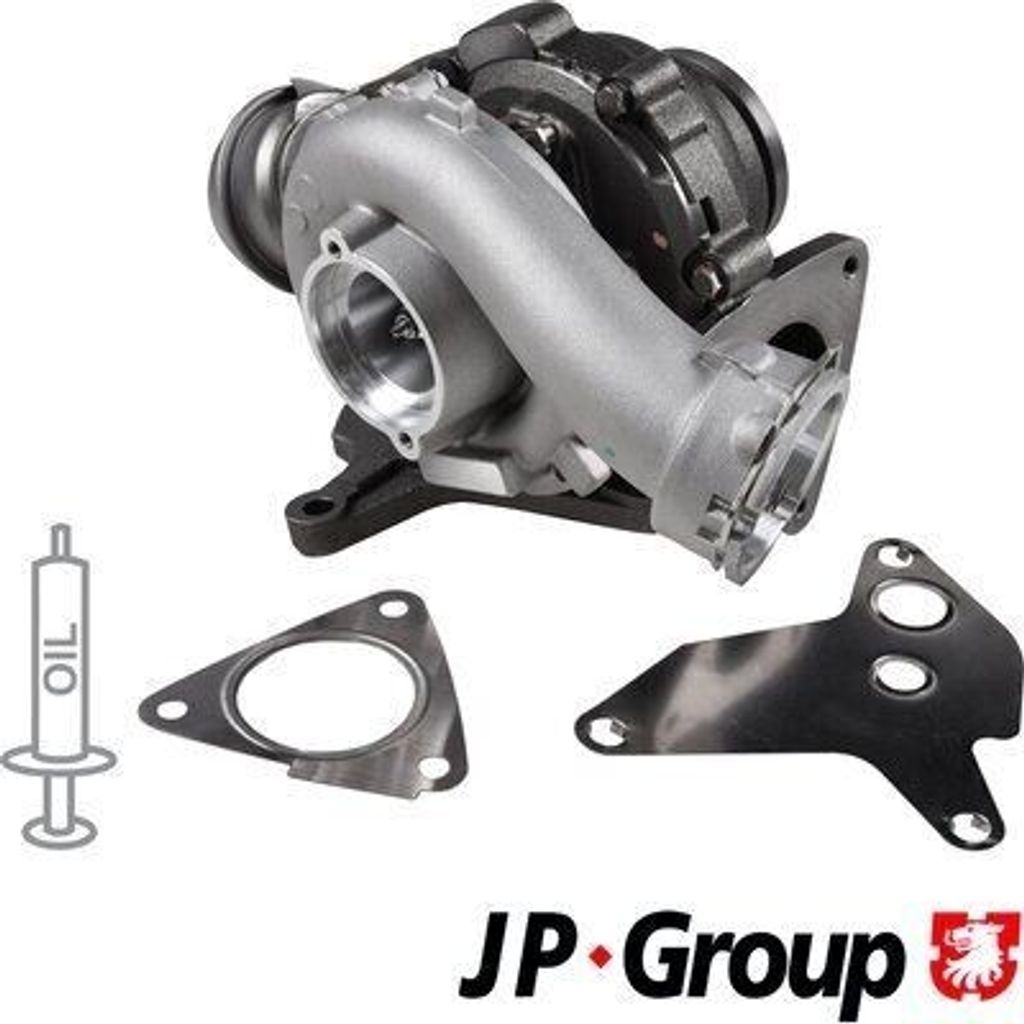 Turbolader JP GROUP 1117403400 für VW Transporter V Bus (7HB, 7HJ, 7EB, 7EJ, 7EF, 7EG, 7HF, 7EC)
