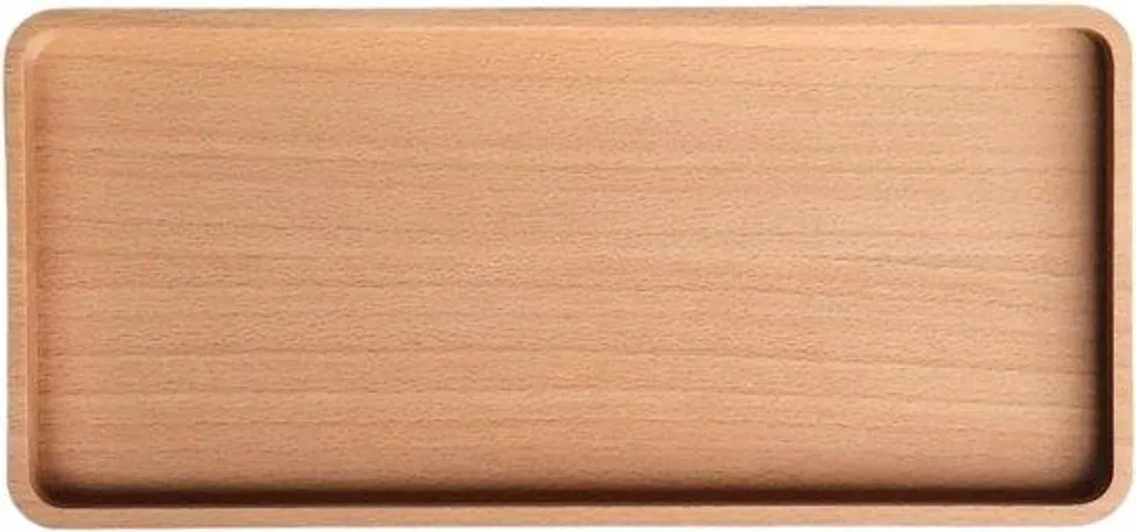 Plateau bois antidérapant 26x12 cm pour organiser vos petits objets
