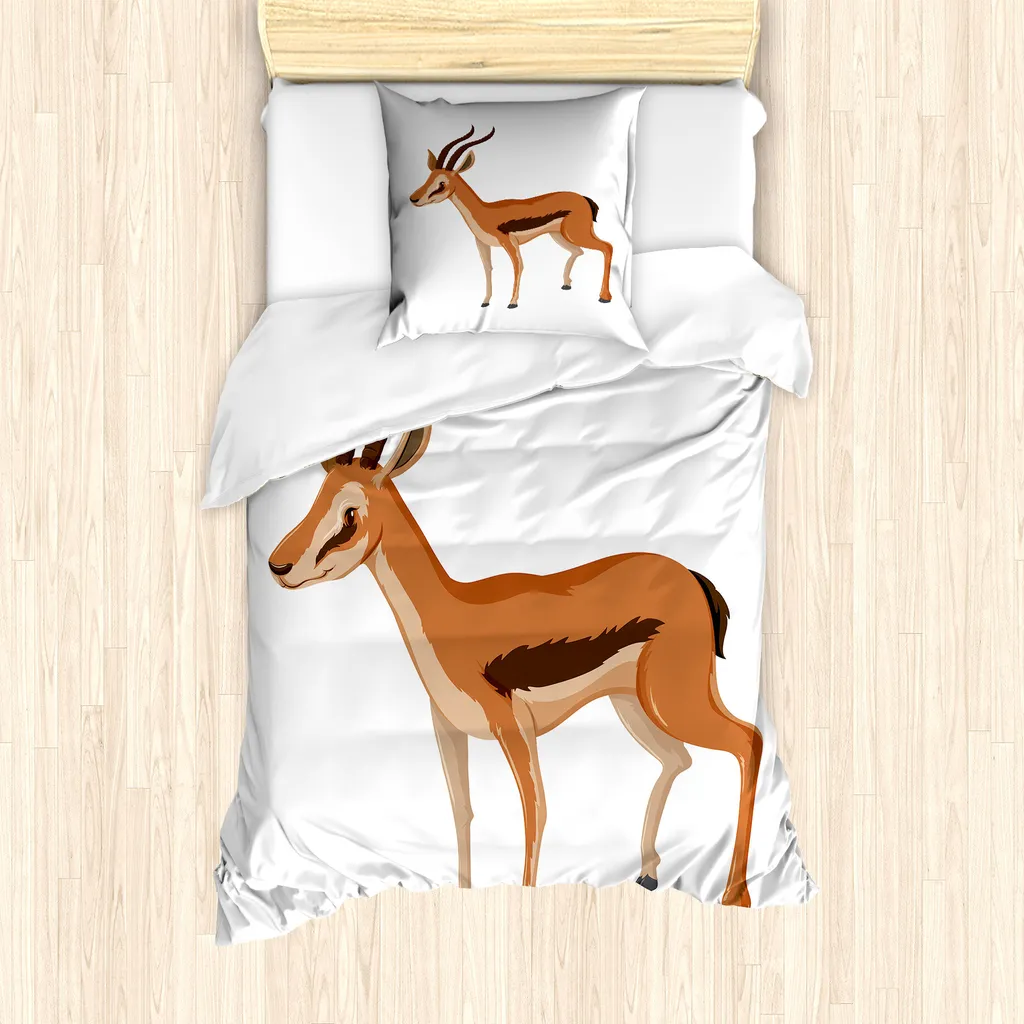 Miglior Copripiumino per Bambini Allergici - ABAKUHAUS Antilope 135x200