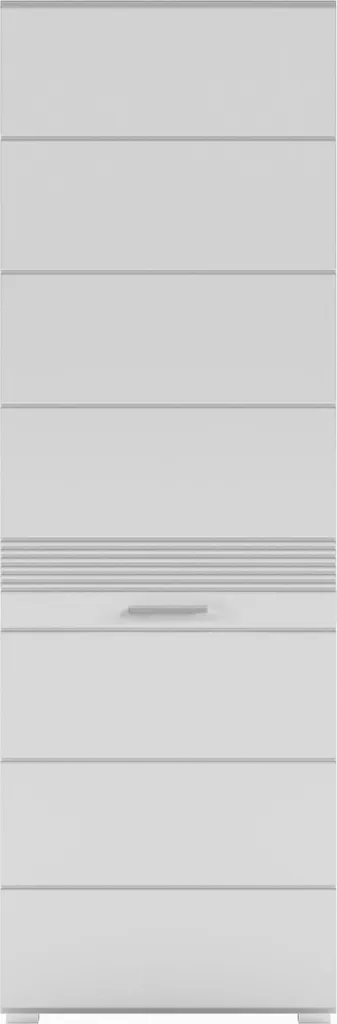 Armoire de rangement blanche Linus 1 porte pour bureau ou salle d'eau