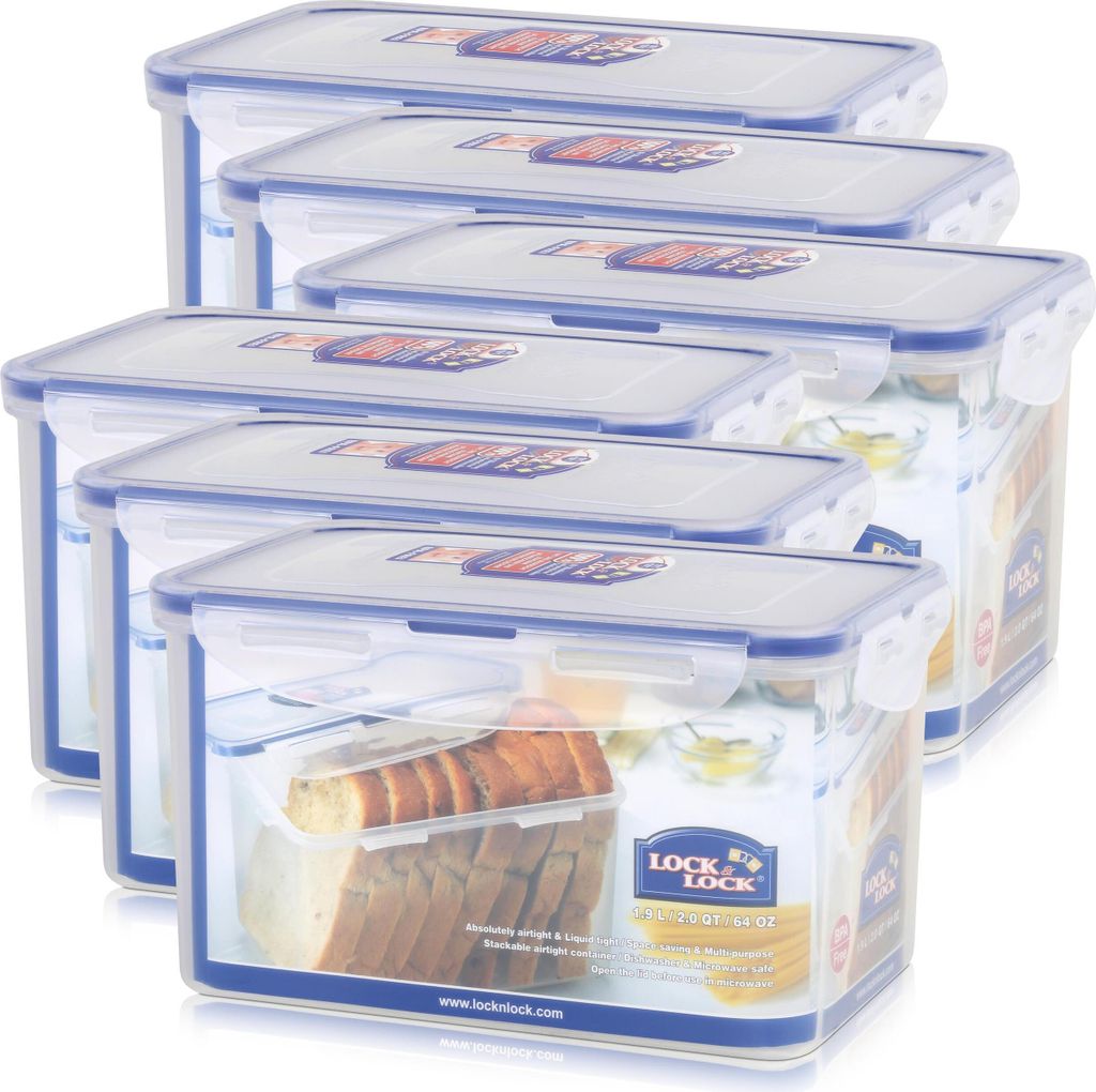 Lock&Lock HPL818 Vorratsdose 1,9L - Luft und Wasserdicht - Produktbild 