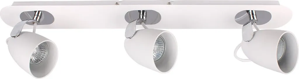 Spot Italux Oxford 3 Luci Cromo FH31333AJA13 | Installazione Rapida LED